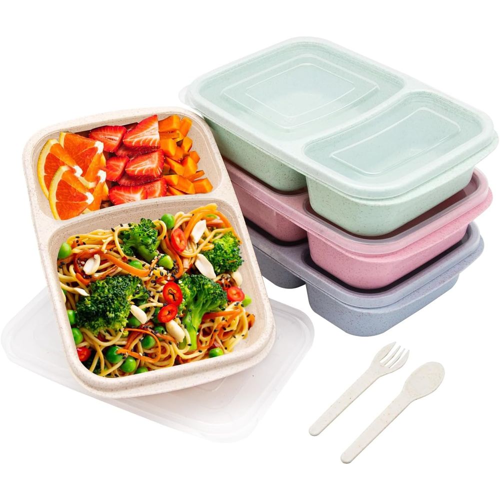 Food Storage Safe - مجموعة من 4 علب غداء بنتو،