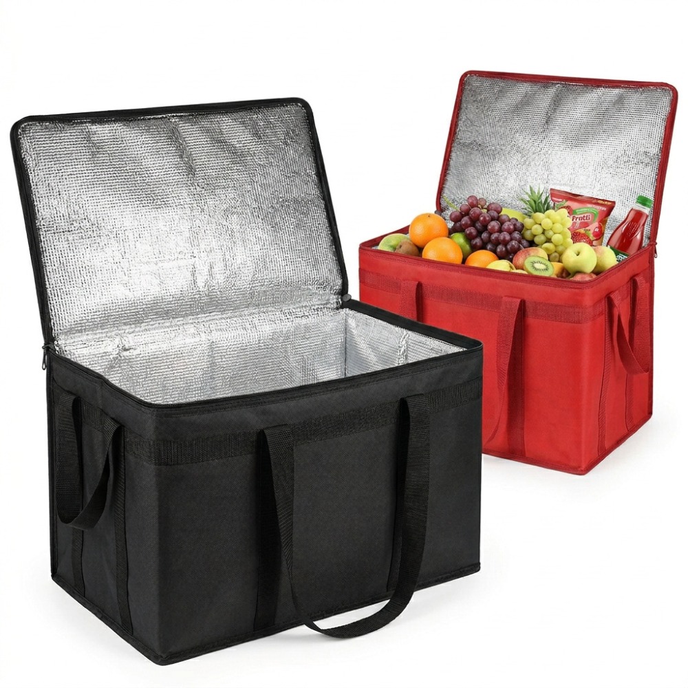 Food Storage Reusable Bags - حقيبة حرارية قابلة للطي وعازلة للحرارة،