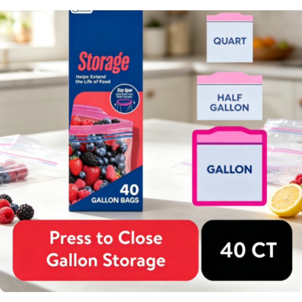 Food Storage Technology - أكياس تخزين الطعام من ماركة Ziploc،