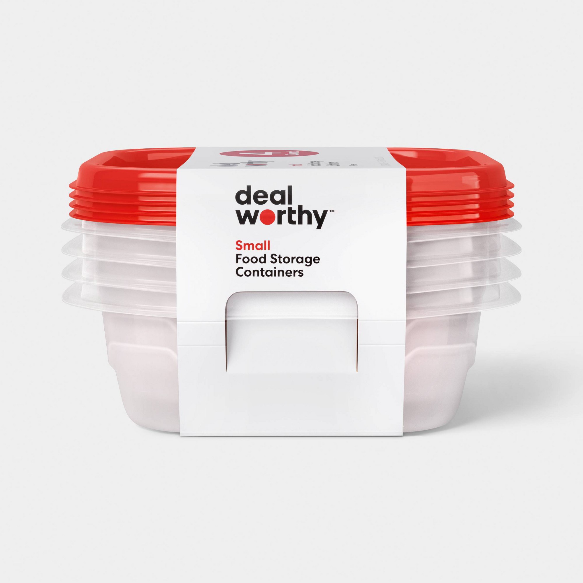 Food Storage Pantry - حاويات تخزين طعام مربعة صغيرة بسعة