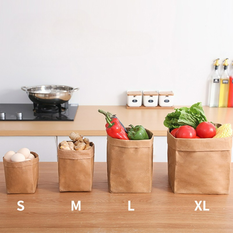 Food Storage Reusable Bags - أكياس ورقية قابلة للغسل وإعادة الاستخدام