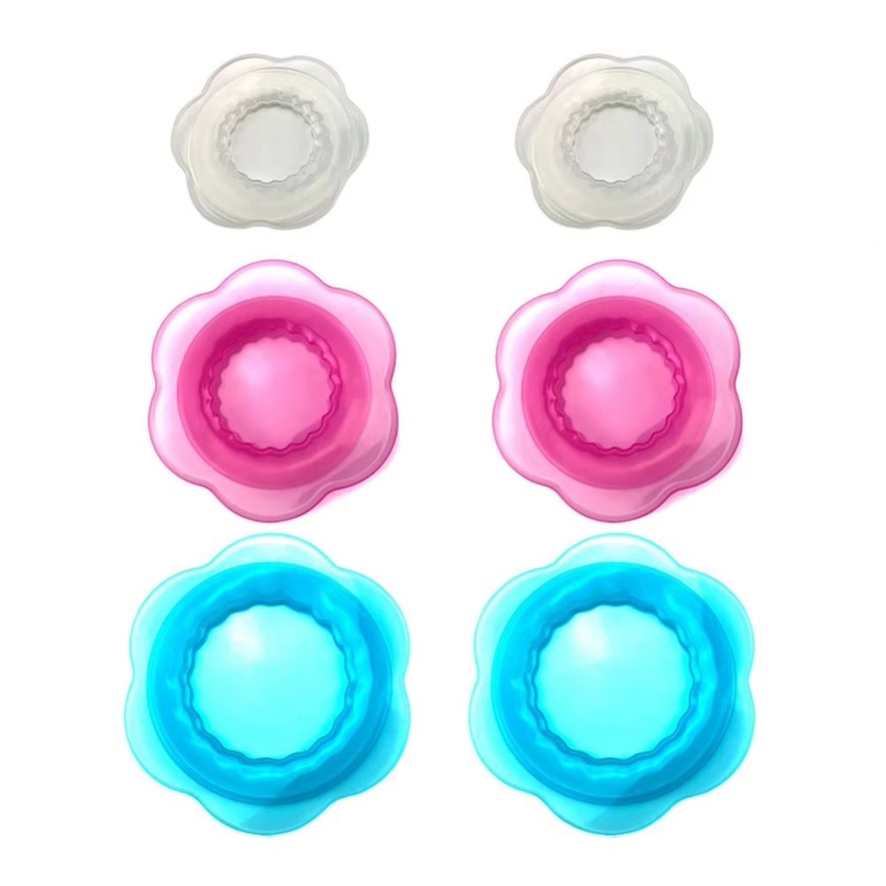 Silicone Stretch Lid - 1/3 قطعة الغذاء الصف الميكروويف غطاء