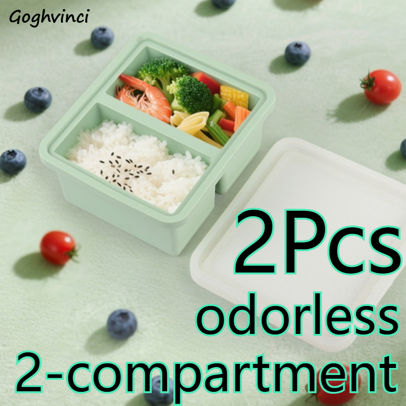Food Storage Freezer Containers - صندوق غداء آمن للاستخدام في الميكروويف،