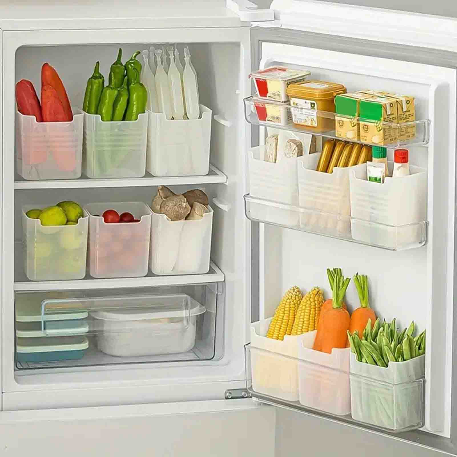 Food Storage Freezer Containers - 3 قطعة سلة التخزين المطبخ 10*11*8.5
