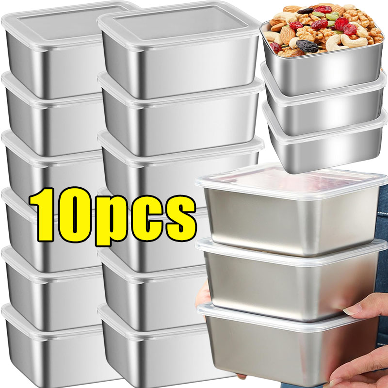 Food Storage In Stainless Steel - حاويات تخزين المواد الغذائية من الفولاذ