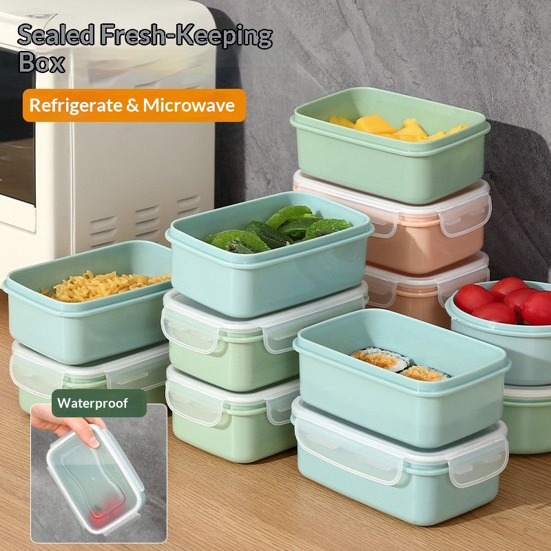 Food Storage Freezer Containers - حاويات تخزين طعام محكمة الإغلاق خالية