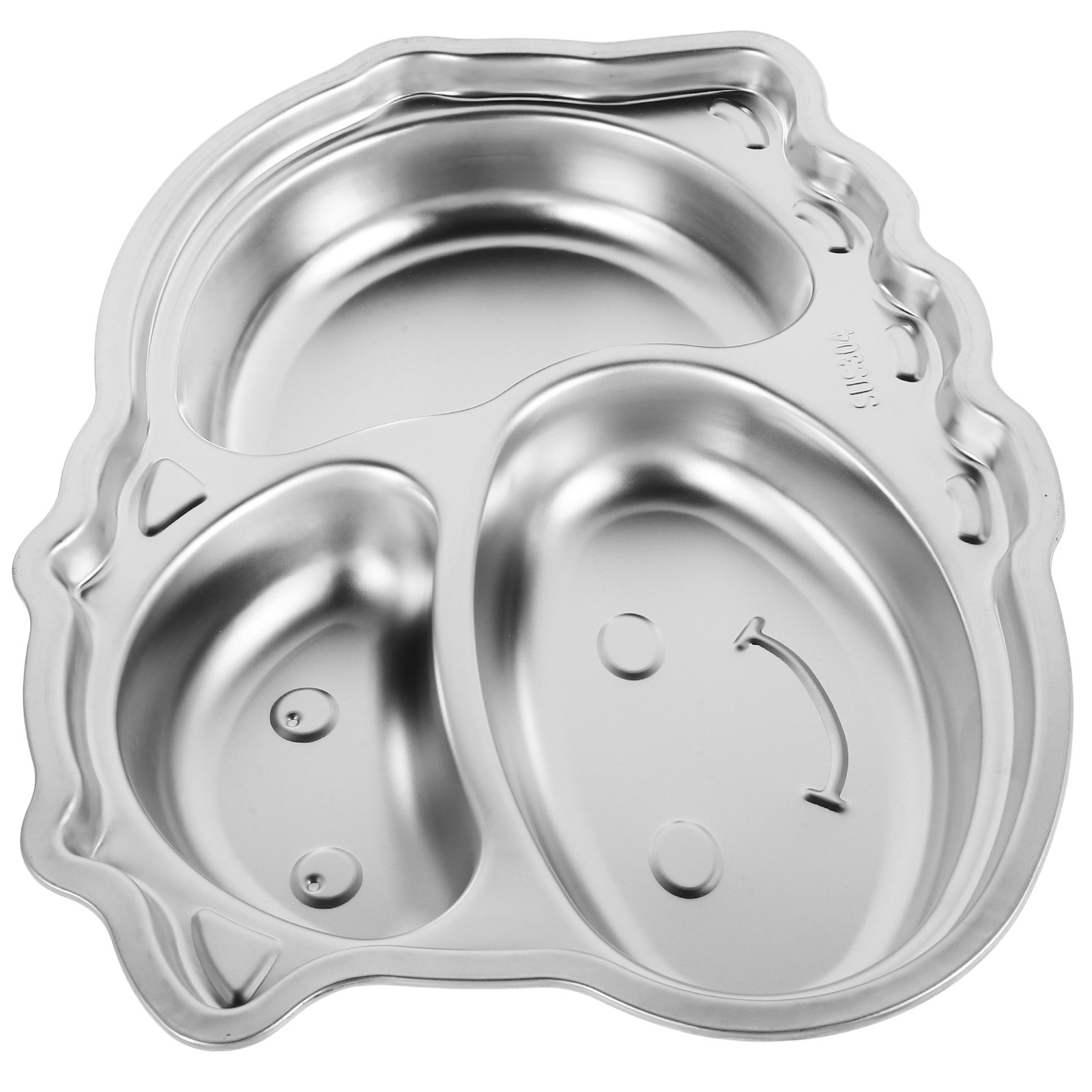 Food Storage In Stainless Steel - حاويات تخزين الطعام، صينية عشاء، طبق