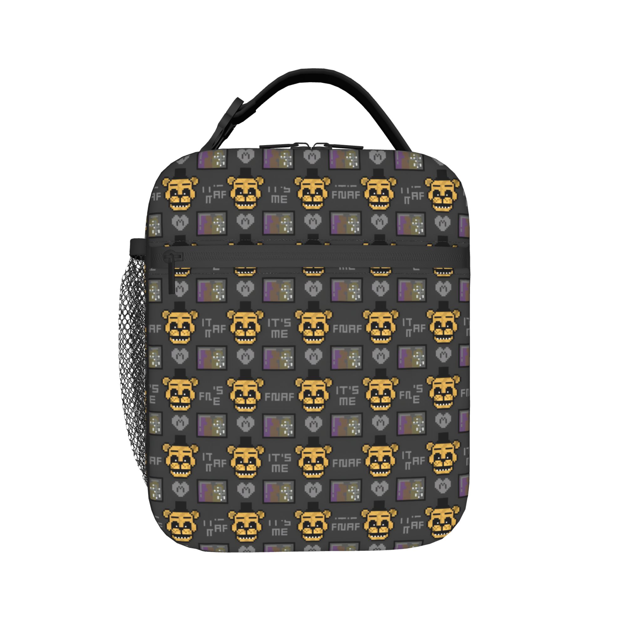 Food Storage Bag Organizer - حقائب غداء محمولة مخصصة بتصميم FNAF