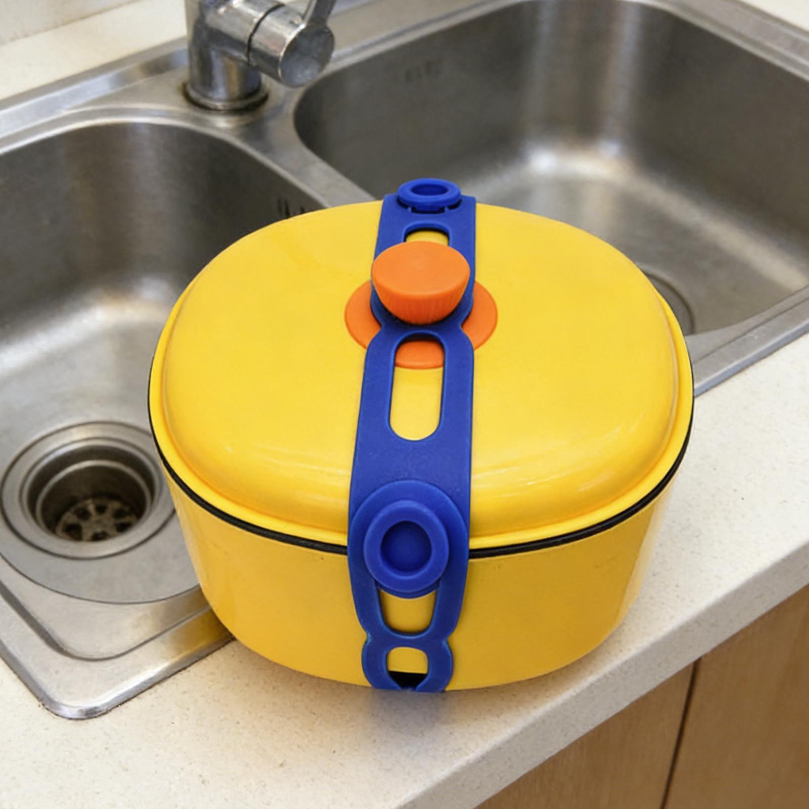 Silicone Stretch Lid - حزام سيليكون لربط غطاء الوعاء، قابل