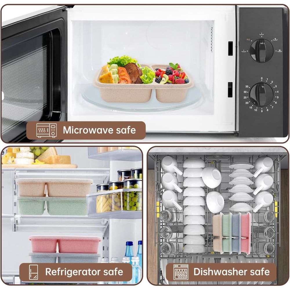 مجموعة من 4 علب غداء بنتو، حاو - مراجعة Food Storage Safe وسعره