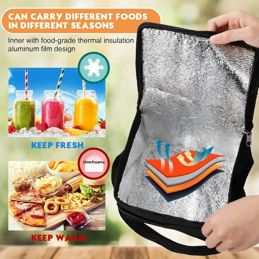 حقيبة حرارية قابلة للطي وعازلة - مراجعة Food Storage Reusable Bags وسعره
