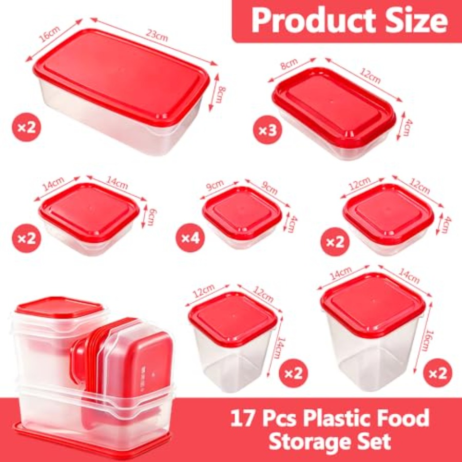 مجموعة تخزين طعام بلاستيكية من - مراجعة Food Storage Meals وسعره