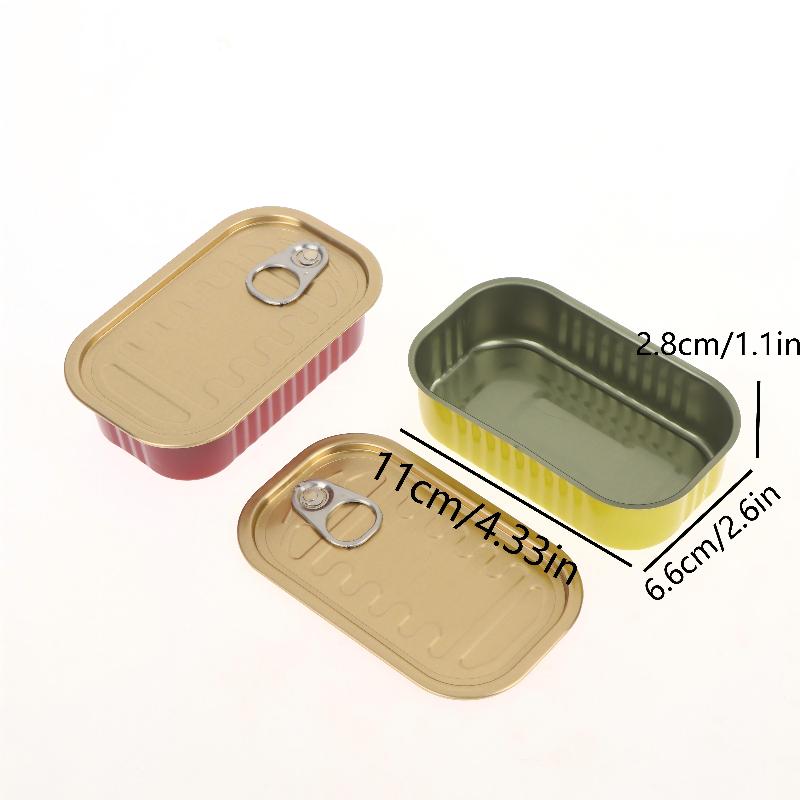 علبتان معدنيتان مستطيلتان فارغ - مراجعة Food Storage Metal Box وسعره