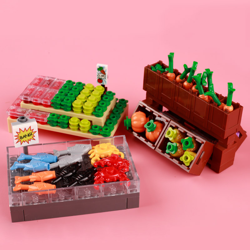 مكعبات بناء سوبر ماركت مدينة M - مراجعة Food Storage Building وسعره