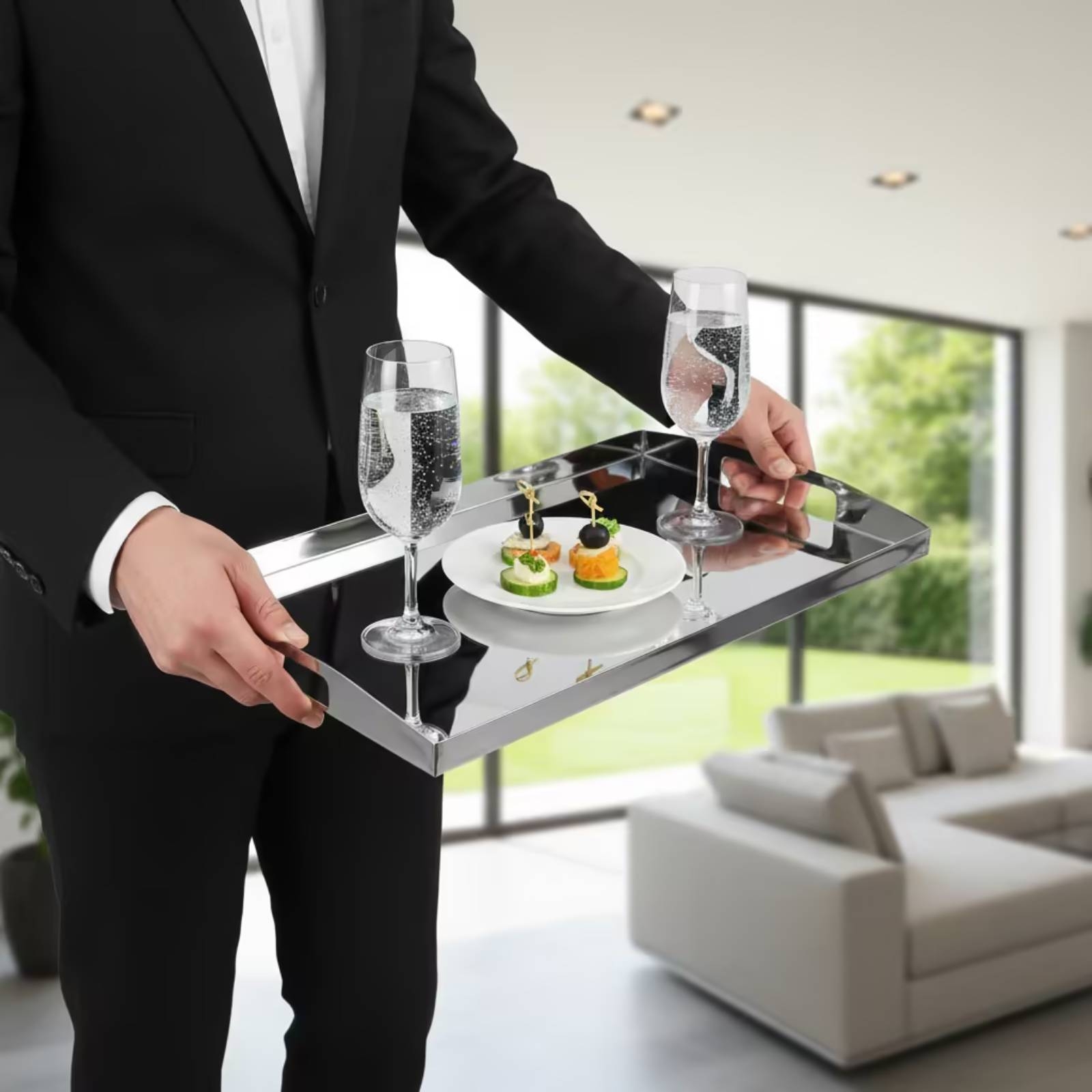 صينية من الفولاذ المقاوم للصدأ - مراجعة Food Storage In Stainless Steel وسعره