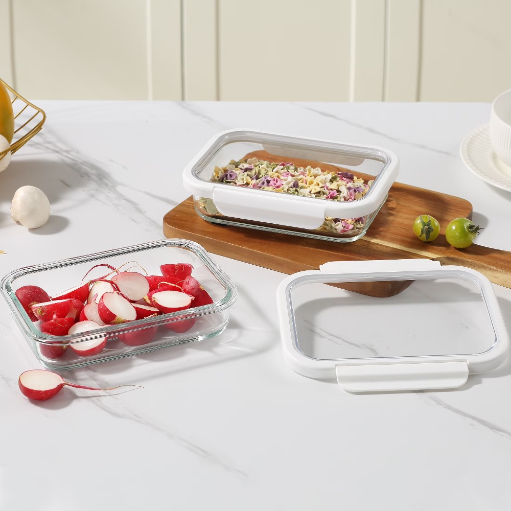 حاوية طعام زجاجية مستطيلة الشك - مراجعة Best Food Storage وسعره