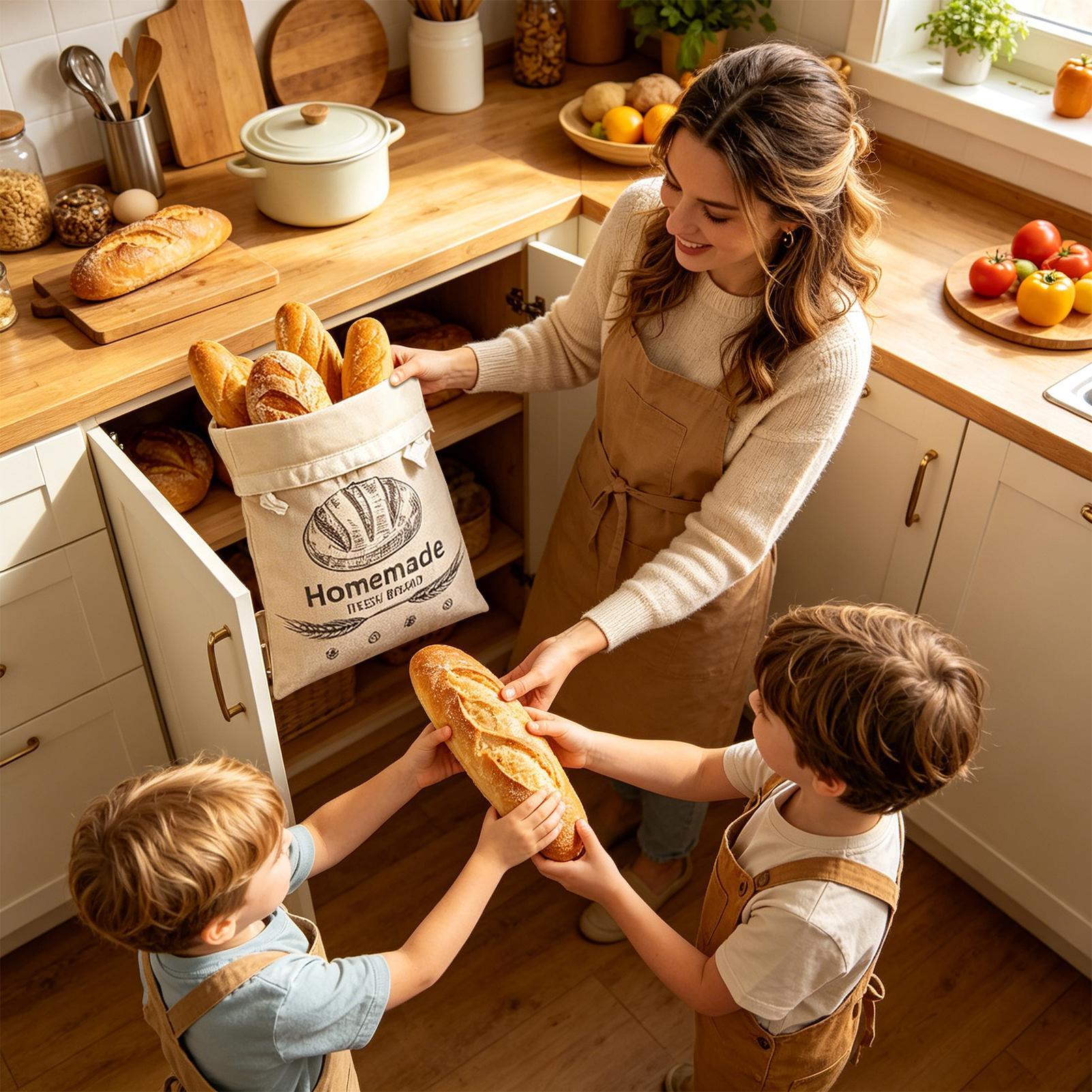 حقيبة خبز من الكتان قابلة لإعا - مراجعة Food Storage Reusable Bags وسعره