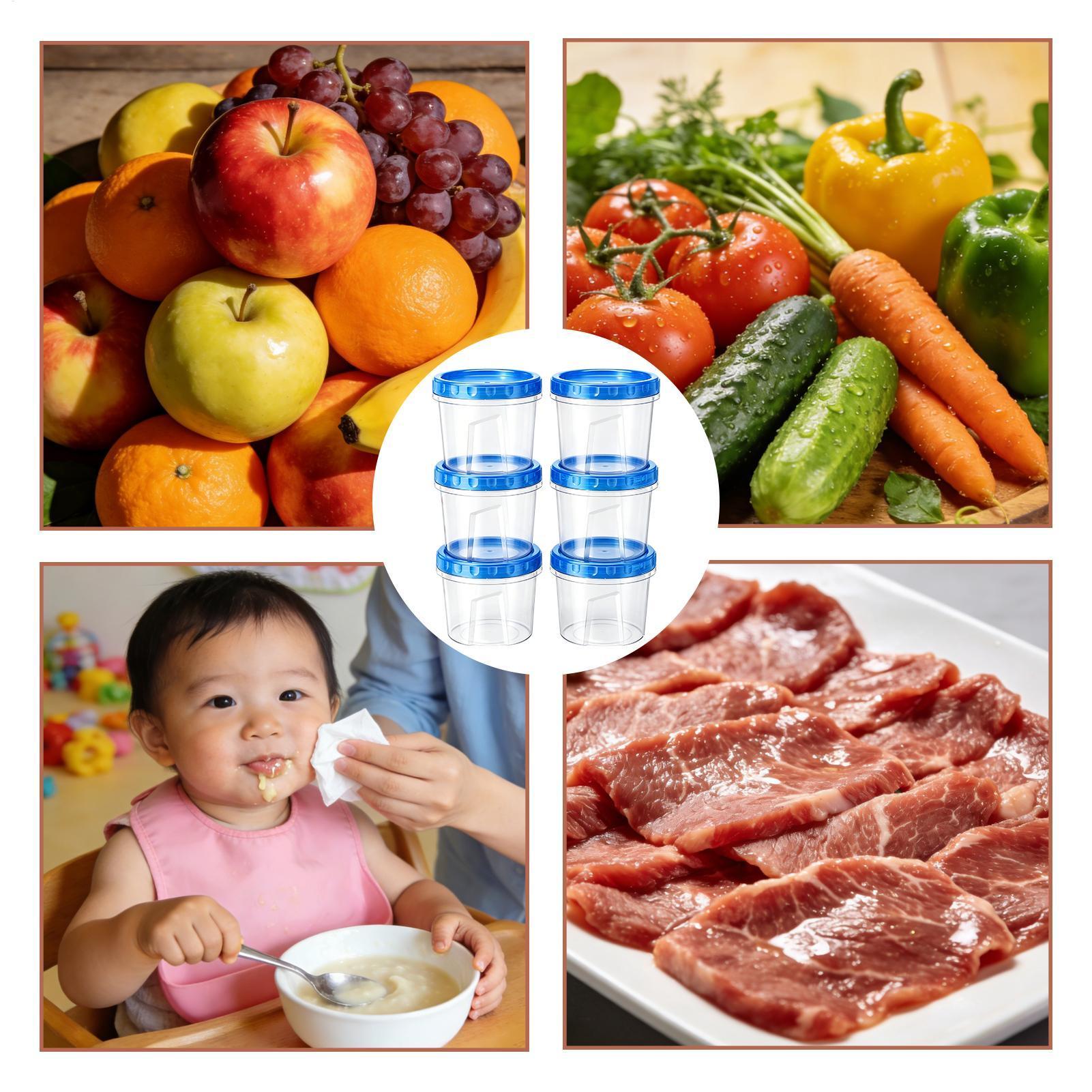 حاويات تجميد لتخزين الطعام، 6  - مراجعة Food Storage Freezer Containers وسعره