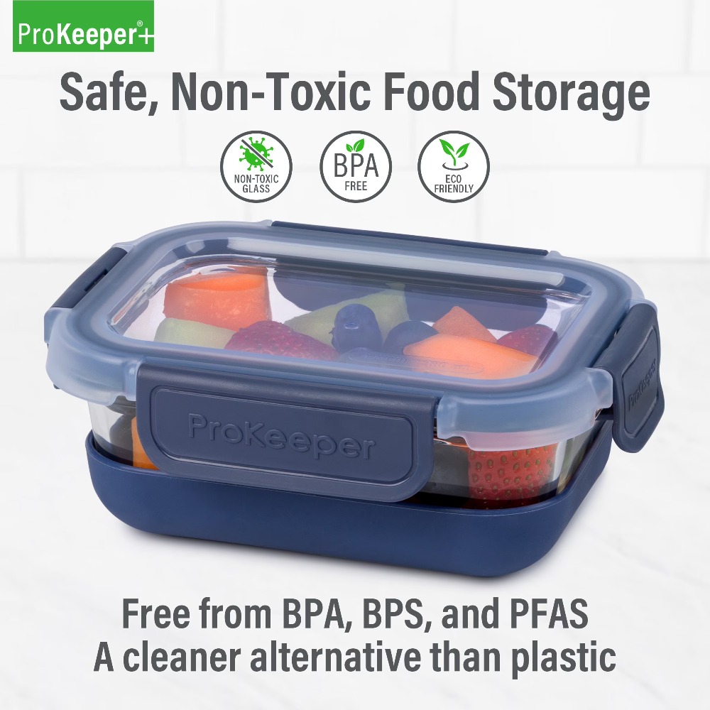 عبوة من قطعتين: حاويات زجاجية  - مراجعة Food Storage Pantry وسعره
