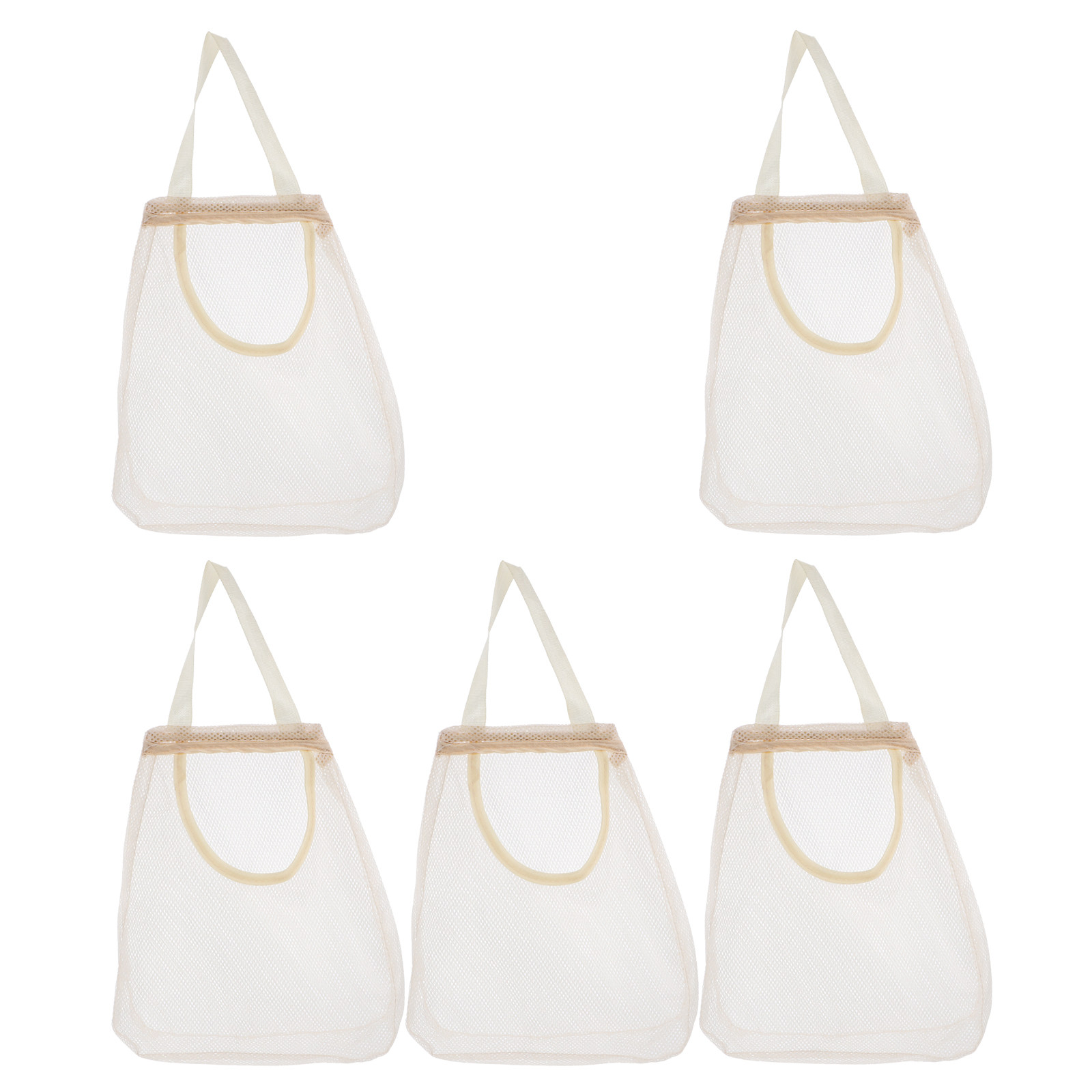 5 قطع من أكياس الشبك المعلقة ل - مراجعة Produce Bag Reusable Mesh وسعره