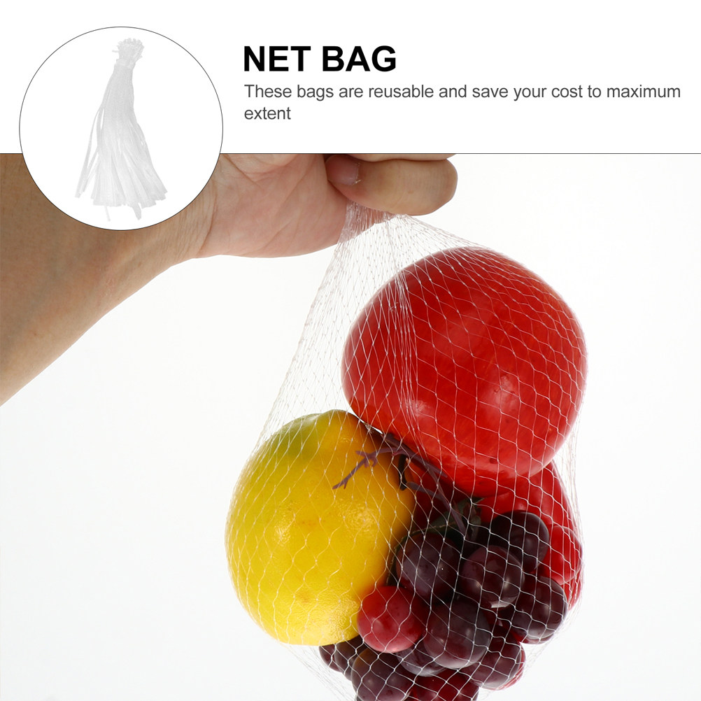 50 قطعة من أكياس المنتجات الشب - مراجعة Produce Bag Reusable Mesh وسعره