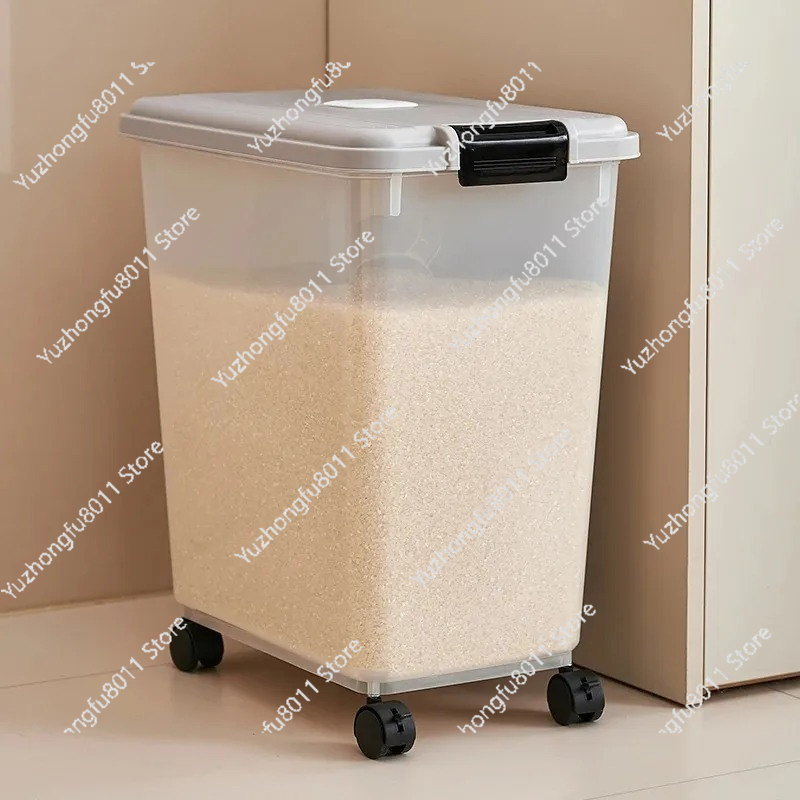 وعاء أرز منزلي محكم الإغلاق، ح - مراجعة Food Storage Pantry وسعره