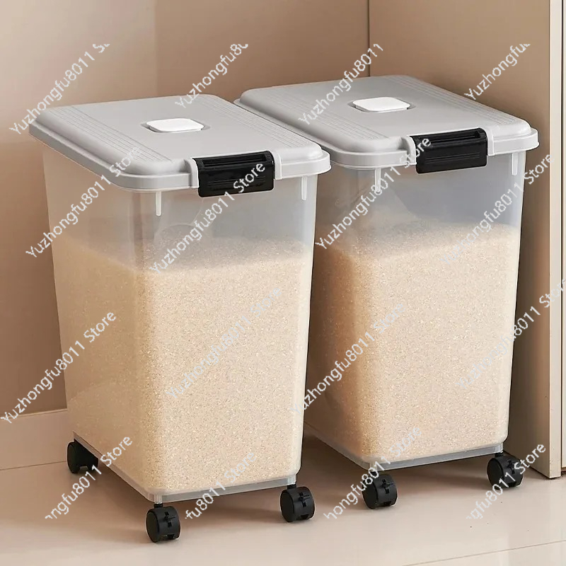 وعاء أرز منزلي محكم الإغلاق، ح - مراجعة Food Storage Pantry وسعره