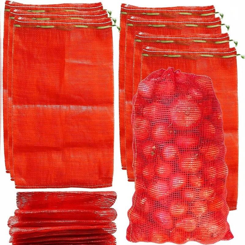 أكياس تخزين شبكية كبيرة الحجم  - مراجعة Produce Bag Reusable Mesh وسعره