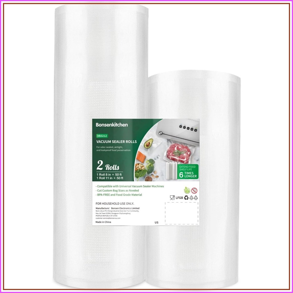لفائف تغليف الطعام بالتفريغ ال - مراجعة Food Storage Vacuum وسعره