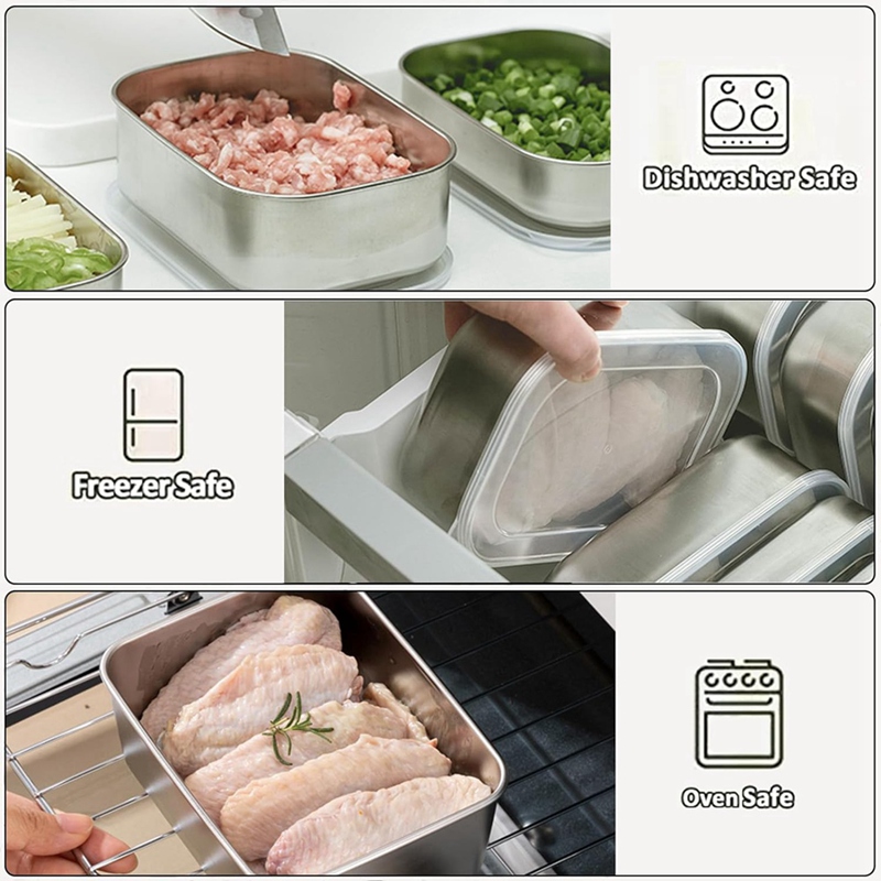 حاويات من الفولاذ المقاوم للصد - مراجعة Food Storage Safe وسعره