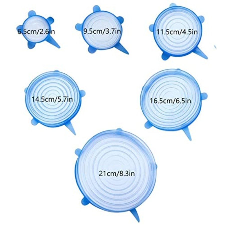 مجموعة أغطية سيليكون قابلة للت - مراجعة Silicone Stretch Lid وسعره