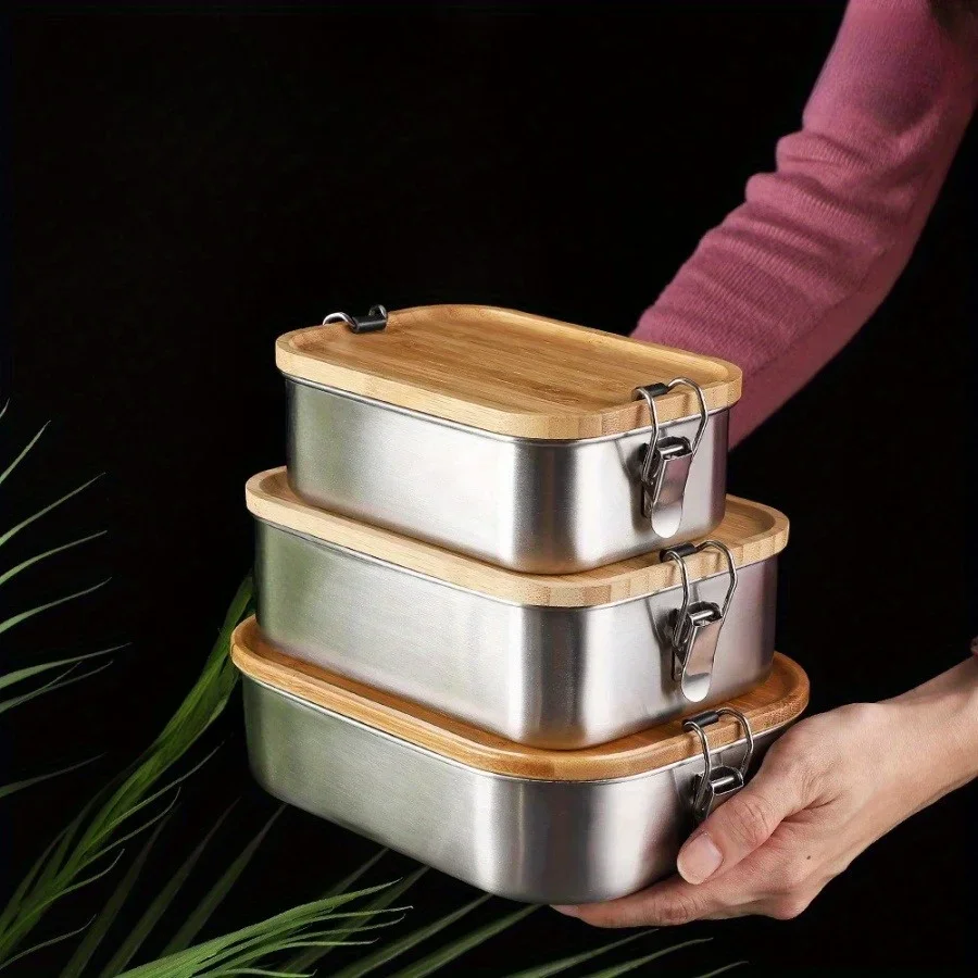 صندوق غداء جديد من الفولاذ الم - مراجعة Food Storage In Stainless Steel وسعره