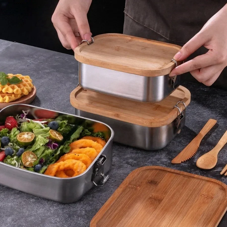 صندوق غداء جديد من الفولاذ الم - مراجعة Food Storage In Stainless Steel وسعره