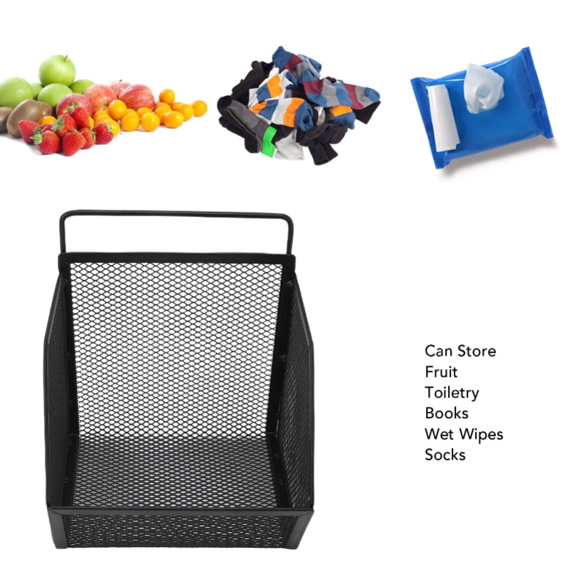 سلة مطبخ معلقة لاصقة تثبت على  - مراجعة Food Storage In Pantry وسعره