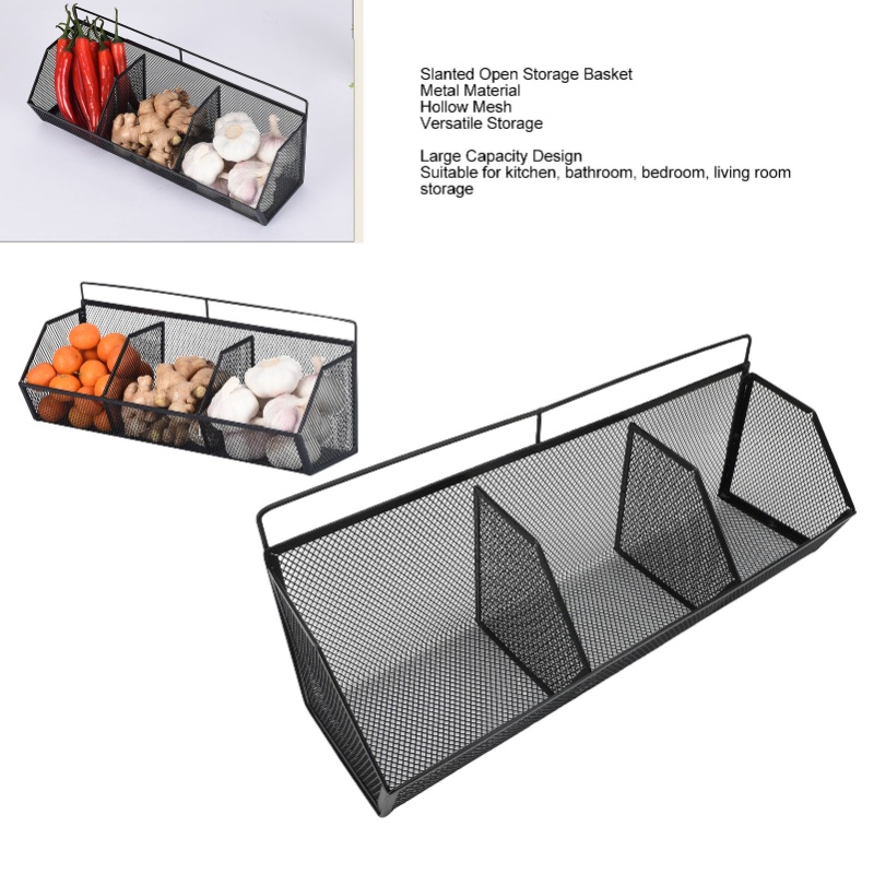 سلة مطبخ معلقة لاصقة تثبت على  - مراجعة Food Storage In Pantry وسعره