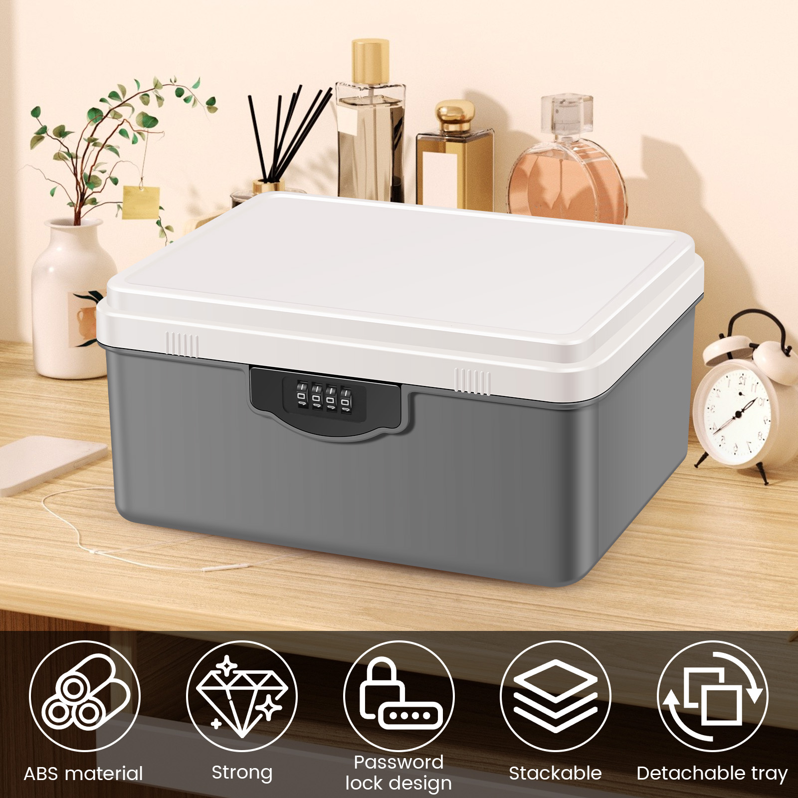 قفل بكلمة مرور رقمية، صندوق ال - مراجعة Food Storage With Lock وسعره
