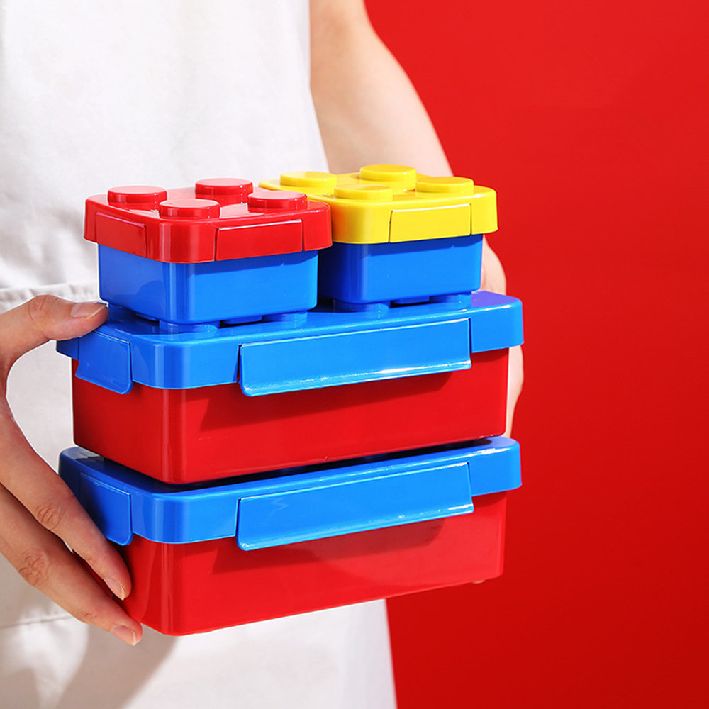 صندوق بينتو المبتكر المضحك للأ - مراجعة Food Storage Building وسعره