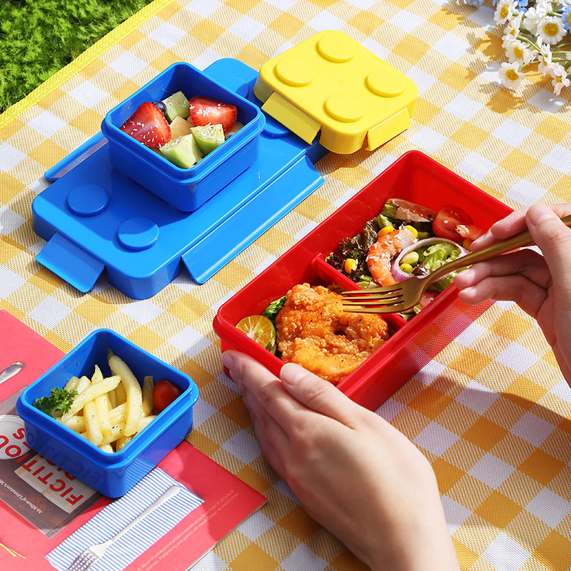 صندوق بينتو المبتكر المضحك للأ - مراجعة Food Storage Building وسعره