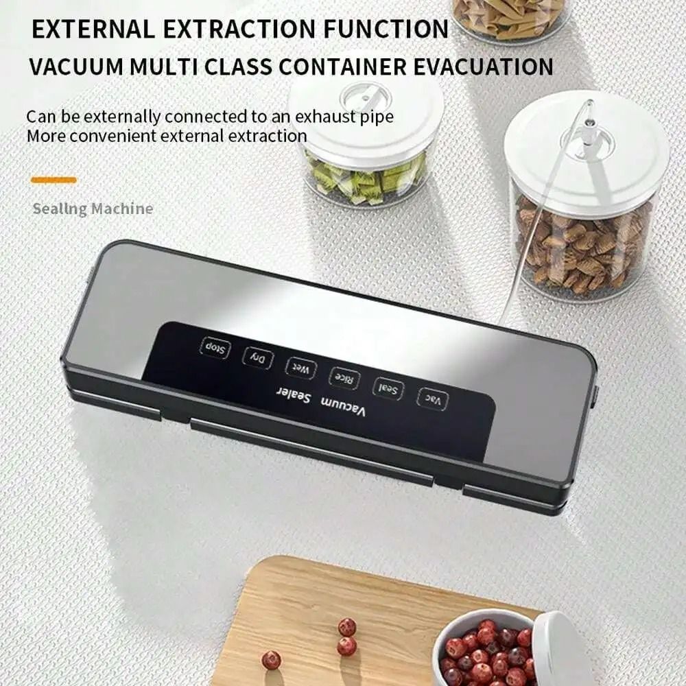 جهاز تفريغ الهواء الكهربائي بز - مراجعة Food Storage Vacuum وسعره
