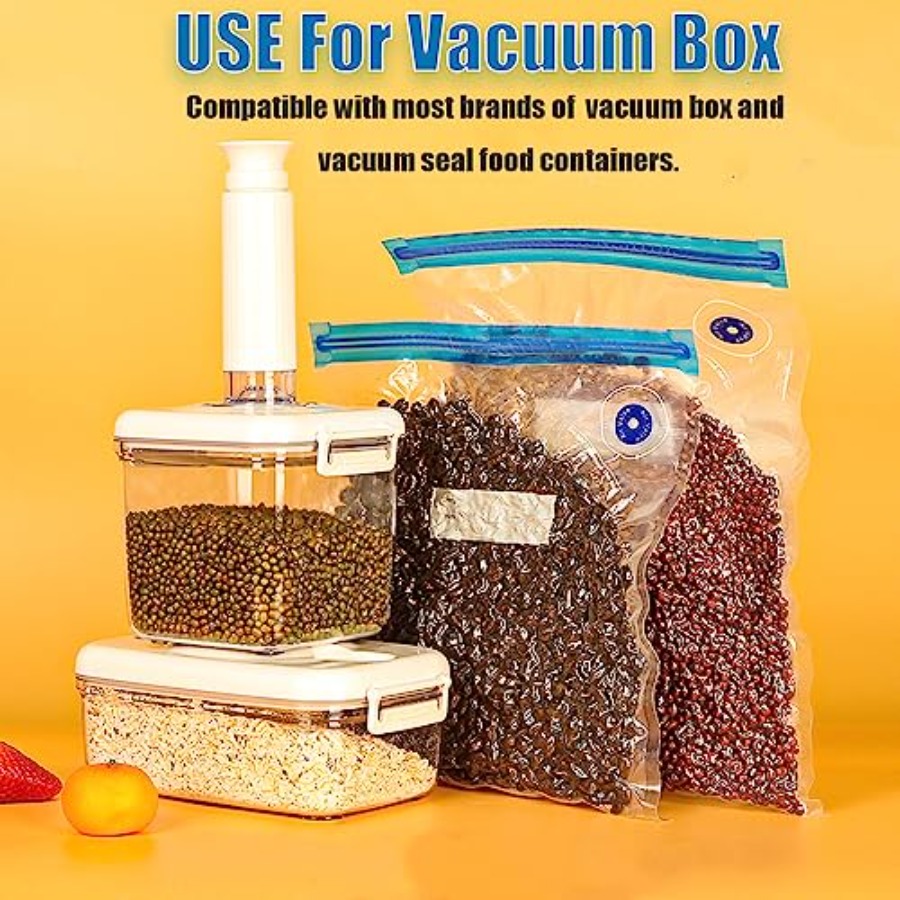 أكياس سو فيد، مضخة تفريغ يدوية - مراجعة Vacuum Sealer Bag وسعره