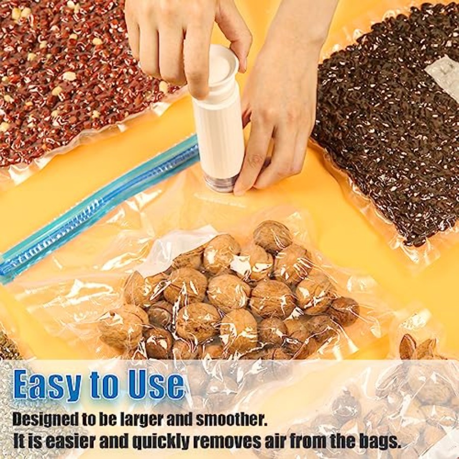أكياس سو فيد، مضخة تفريغ يدوية - مراجعة Vacuum Sealer Bag وسعره