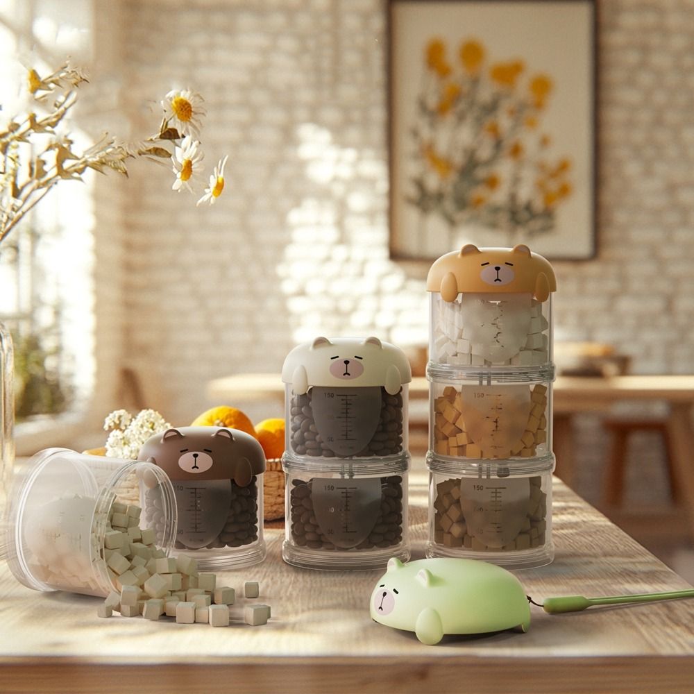 صندوق طعام عملي متعدد الطبقات  - مراجعة Food Storage Pet وسعره