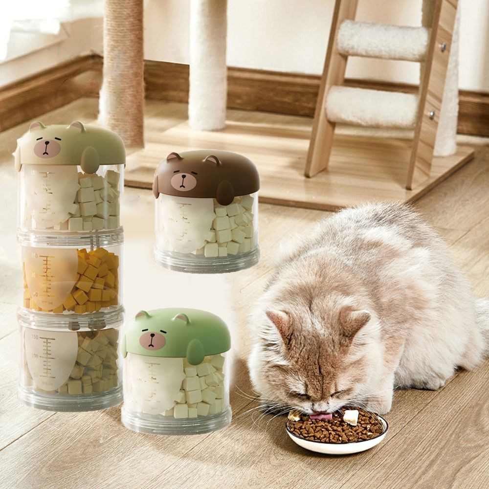 صندوق طعام عملي متعدد الطبقات  - مراجعة Food Storage Pet وسعره