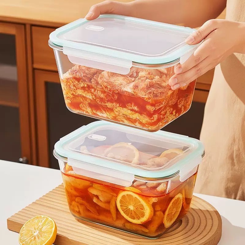 حاوية زجاجية كبيرة السعة لتخزي - مراجعة Food Storage Safe وسعره
