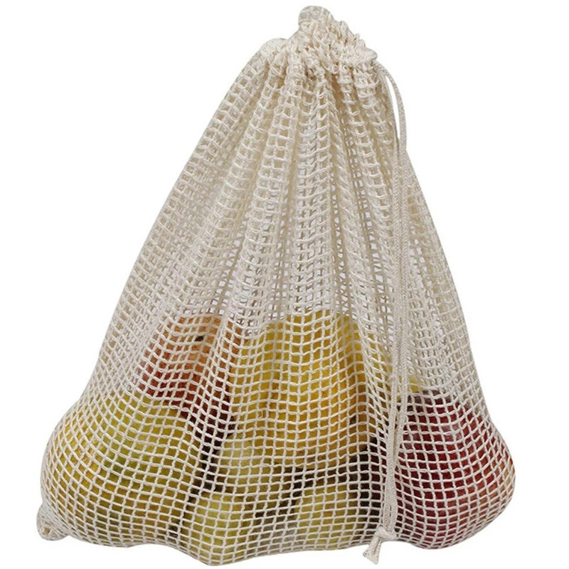 أكياس شبكية قطنية قابلة لإعادة - مراجعة Produce Bag Reusable Mesh وسعره