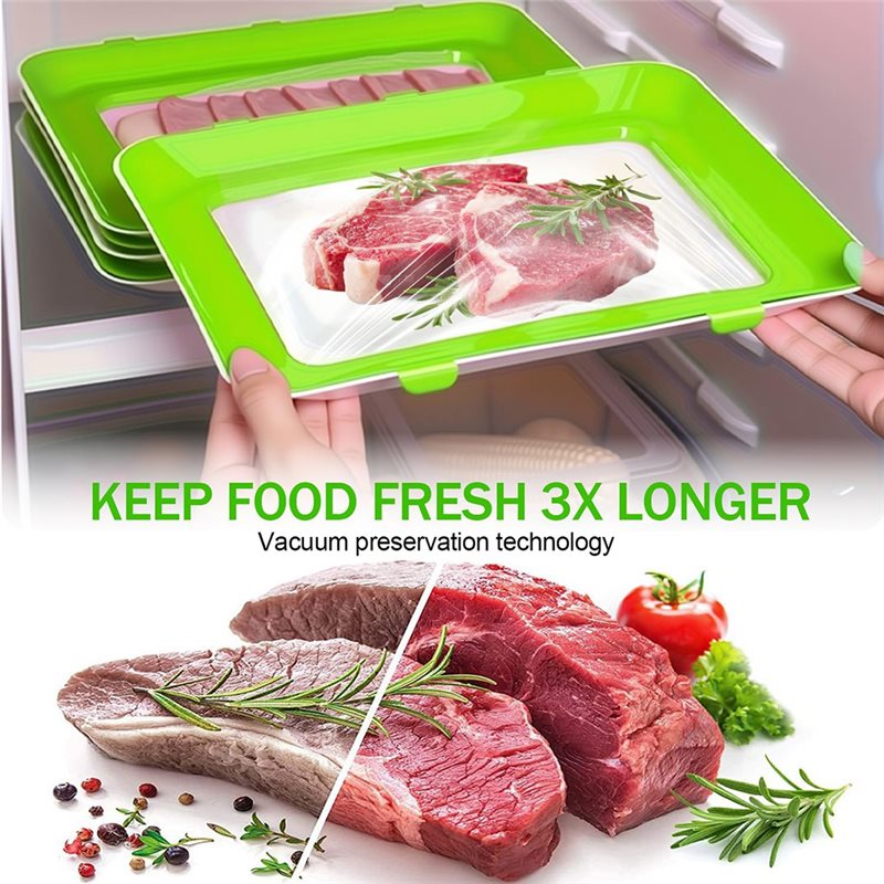 صواني تخزين الطعام بتقنية الحف - مراجعة Food Storage Technology وسعره