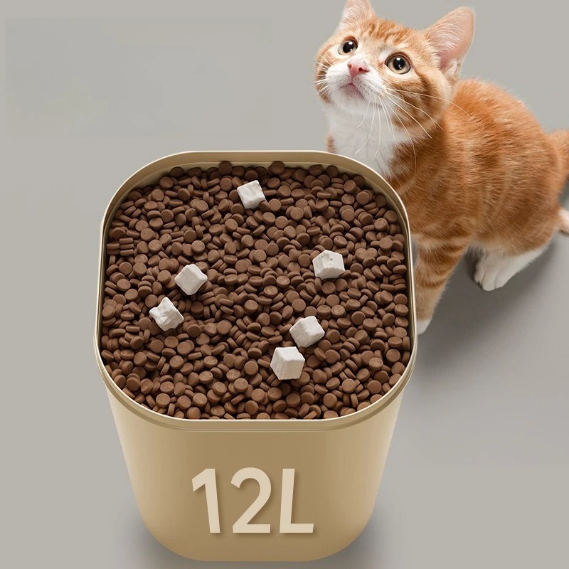 صندوق تخزين طعام الحيوانات الأ - مراجعة Food Storage Pet وسعره