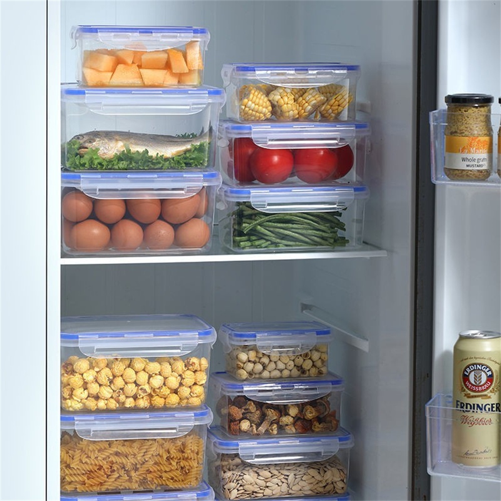 حاويات تخزين طعام شفافة 1/4 حج - مراجعة Food Storage Freezer Containers وسعره