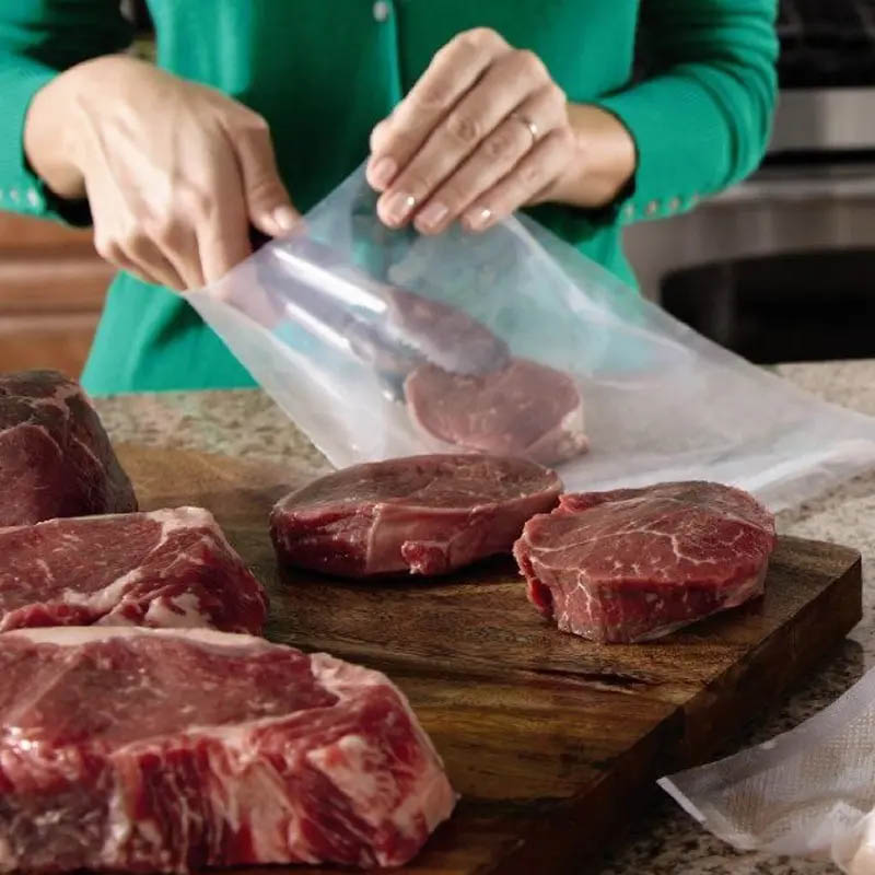 أكياس تفريغ الهواء مزخرفة مقاس - مراجعة Vacuum Sealer Bag وسعره