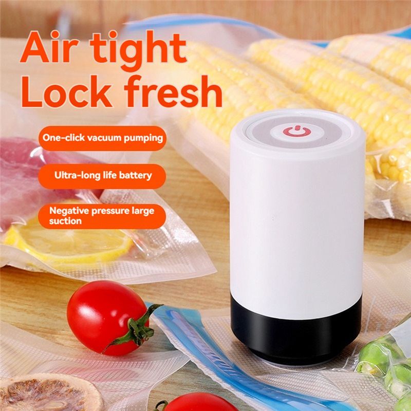 جهاز تفريغ الهواء المحمول ABKW - مراجعة Vacuum Sealer Bag وسعره